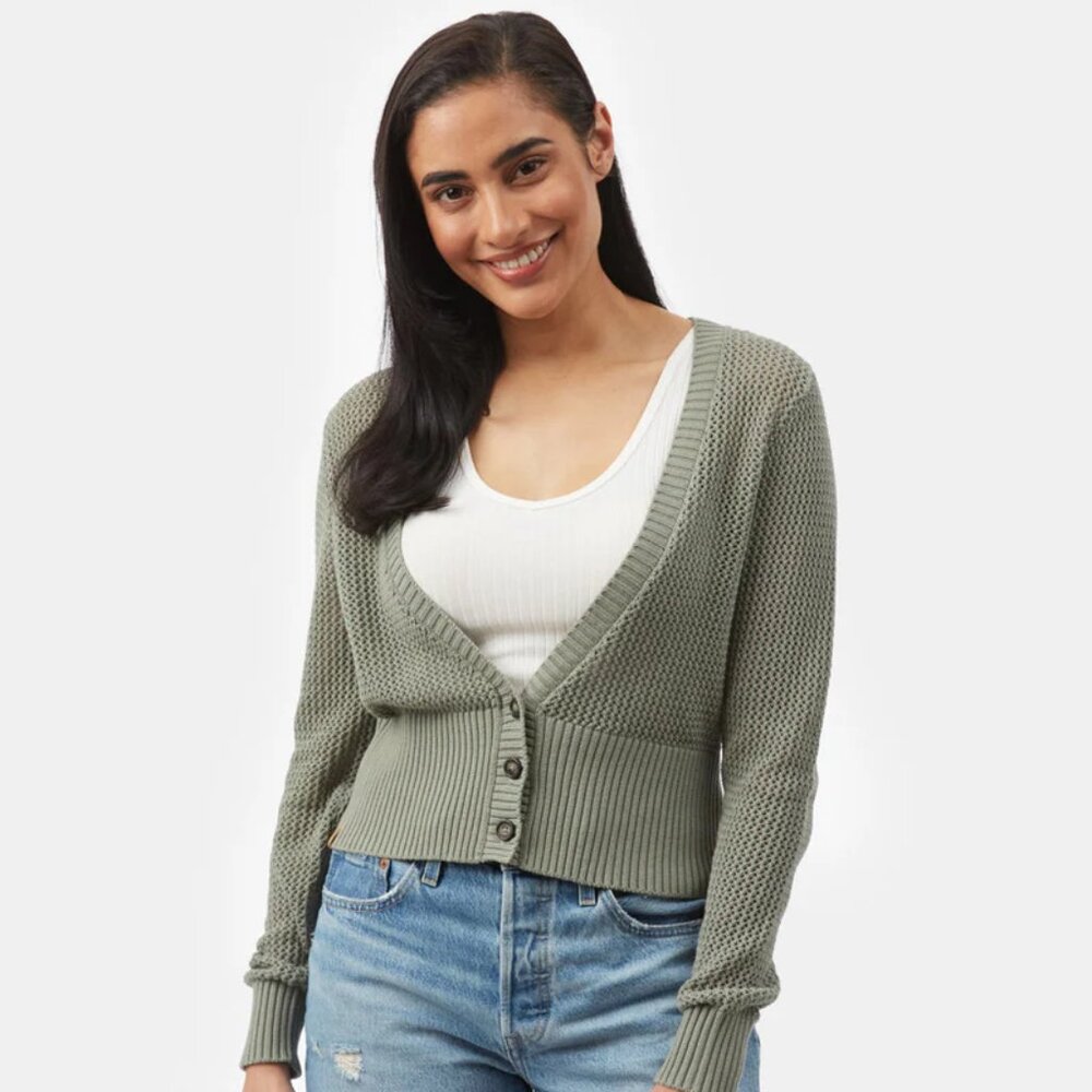 tentree - Sunbeam Button Cardigan - S